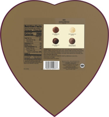 Valentine Gourmet Truffles Heart - 6.7 OZ - Image 6