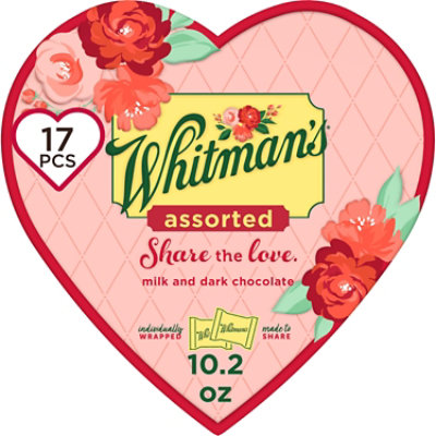 Whitman Assortment Wrap Sharing Heart - 10.2 OZ - Image 1