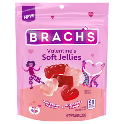 Brachs Valentine Soft Jellies - 8 OZ - Image 1