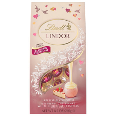 Valentine Lindor Raspbery Cheesecake Bag 8.5 OZ balduccis