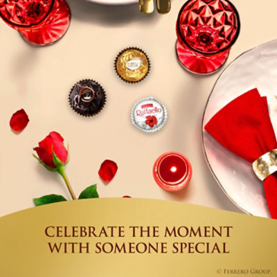 Ferrero Collection Fine Assorted Confections Valentines Day Ribbon Heart Gift Box 12 Count - 4.6 Oz - Image 2