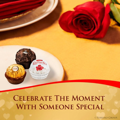 Ferrero Collection Fine Assorted Confections Valentines Day Ribbon Heart Gift Box 12 pc - 4.6 Oz - Image 4