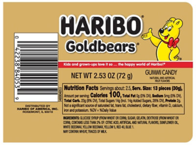 Haribo Valentine Filled Tube - 2.53 OZ - Image 2