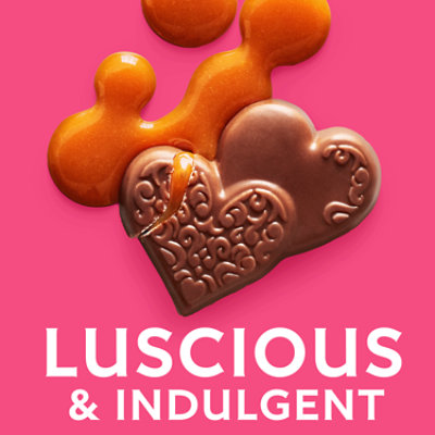 Ghirardelli Milk Chocolate Caramel Duet Hearts - .69 OZ - Image 5