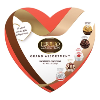 Ferrero Collection Fine Assorted Confections Premium Dark Hazelnut & More Valentine’s Day - 7.2 Oz - Image 1