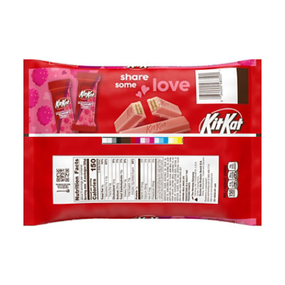 Valentine Ktkat Raspberry Cream Snack Size Bag - 8.8 OZ - Image 2