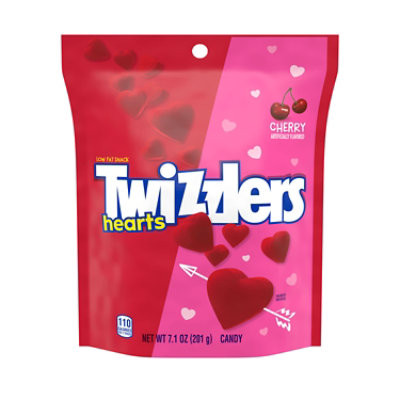 Valentine Twizzler Cherry Hearts Pouch - 7.1 OZ - Image 1