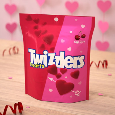 Valentine Twizzler Cherry Hearts Pouch - 7.1 OZ - Image 4