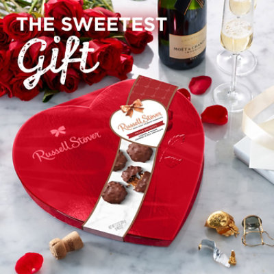 Russell Stover Pecan Delight Red Foil Heart - 7.2 OZ - Image 4