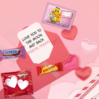 Mixed Chocolate Sugar Variety Funsize Valentine - 20.77 OZ - Image 4
