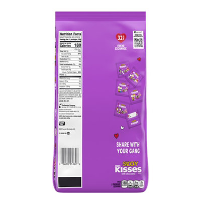 Valentine Hersheys Snpy Foils Exchange Bag - 20.5 OZ - Image 2