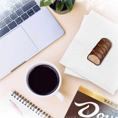 DOVE Vanilla & Mocha Ice Cream Mini Milk Chocolate Ice Cream Bars - 10 Count - Image 5