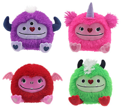 Signature Select Valentine Roly Poly Monster 5 Inch Colors May Vary - Each - Image 1