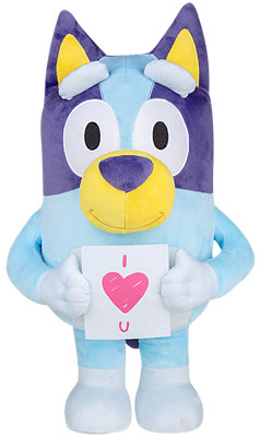 Gemmy Valentine Bluey Greeter - Each - Image 1