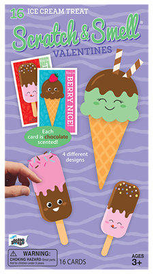 Mello Smello Scratch & Smell Ice Cream Treat Card Kit - 16 Count - Image 1