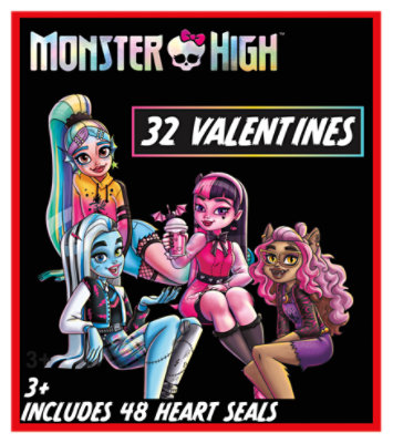 Paper Magic Group Monster High Exchange Cards 32 Count - Each - Image 1