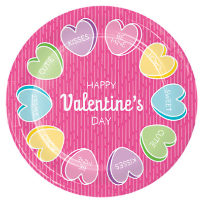 Signature Select Sweet Candy Dinner Plates - 8 Count - Image 1