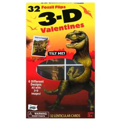 Mello Smello Fossil Flips 3D Card Kit - 16 Count - Image 1