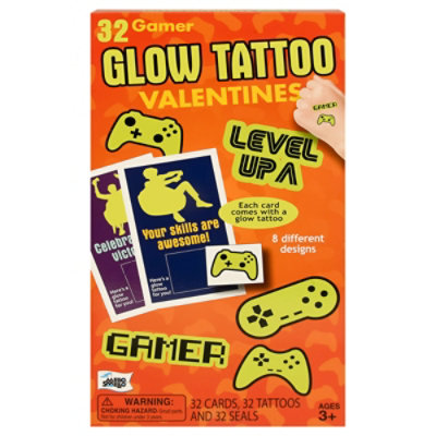 Mello Smello Gamer Tattoo Card Kit - 32 Count - Image 2