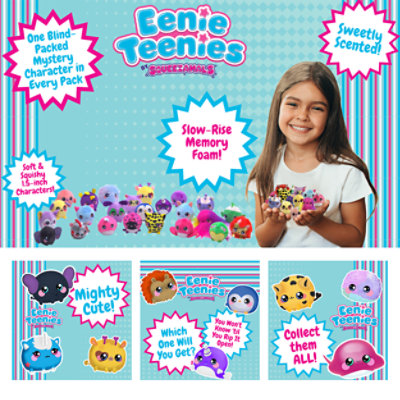 Eenie Teenies Foam Animals - 2 Count - Image 1