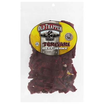 Old Trapper Jerky Beef Teriyaki 8oz - 8 OZ - Image 1