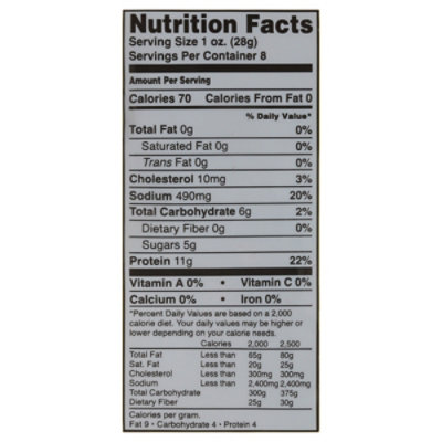 Old Trapper Jerky Beef Teriyaki 8oz - 8 OZ - Image 3
