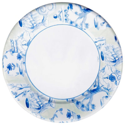 Glazed Porcelain Celadon Din Pl - 8 EA - Image 1