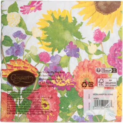 Midsummer Blooms Luncheon Np - 20 EA - Image 3