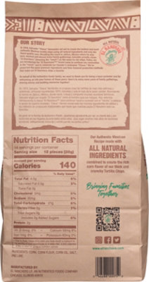 El Ranchava Homestyle Authentic Mexican Tortilla Chips Brown Bag - 14 Oz - Image 5