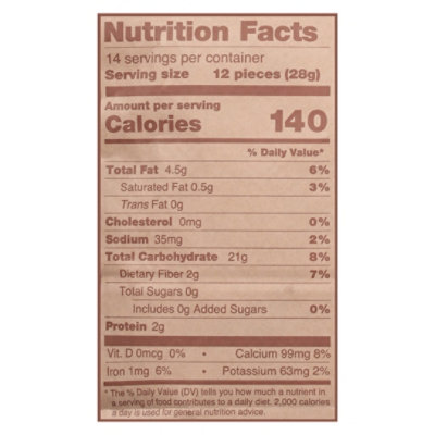 El Ranchava Homestyle Authentic Mexican Tortilla Chips Brown Bag - 14 Oz - Image 3