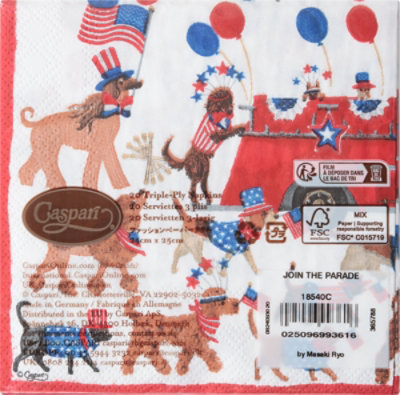 Join The Parade Cocktail Napkin - 20 EA - Image 3