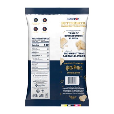 Skinnypop Harry Potter Hand Packed Kettle Butterbeer - 5.3 Oz - Image 5