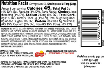 Tostitos Queso Blanco Dip Medium - 23 Oz - Image 2