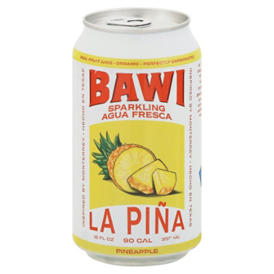 Bawi Pineapple Agua Fresca 12fz - 12 FZ (Pack of 12) - Image 1