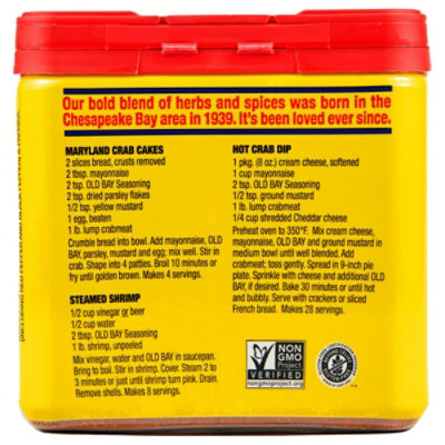 OLD BAY Classic Seafood Seasoning - 6 Oz (Pack of 8) - Image 3