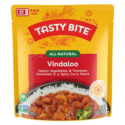 Tasty Bite Vindaloo Indian Hot & Spicy - 10 Oz (Pack of 6) - Image 1
