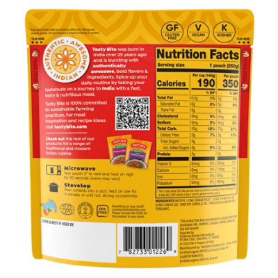 Tasty Bite Rice Sticky - 8.8 Oz (Pack of 6) - Image 2