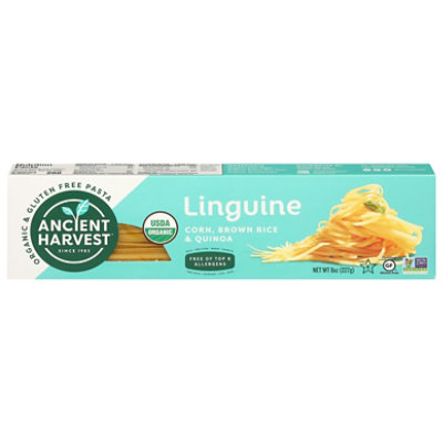 Ancient Harvest Supergrain Pasta Organic Gluten Free Quinoa Linguine Box - 8 Oz (Pack of 12) - Image 1