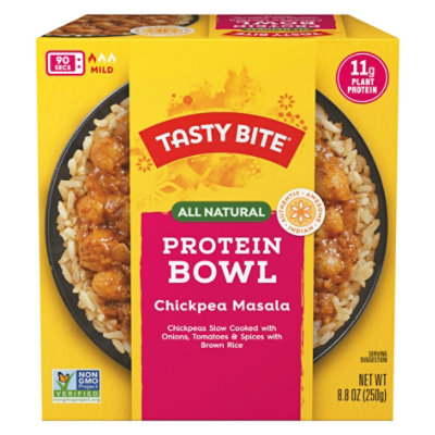 Tasty Bite Bowl Chickpea & Rice - 8.8 OZ (Pack of 6) - Image 1