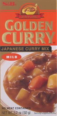 S&B Golden Curry Mx Mild - 3.2 Oz (Pack of 12) - Image 2