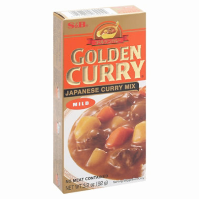 S&B Golden Curry Mx Mild - 3.2 Oz (Pack of 12) - Image 1