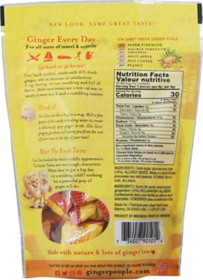 Ginger People Gin-Gins Candies Ginger Hard - 3 Oz (Pack of 12) - Image 2