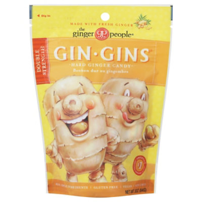 Ginger People Gin-Gins Candies Ginger Hard - 3 Oz (Pack of 12) - Image 1