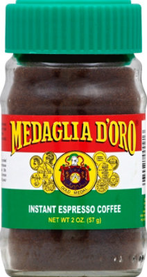 Medaglia D Oro Coffee Instant Espresso - 2 Oz (Pack of 12) - Image 1