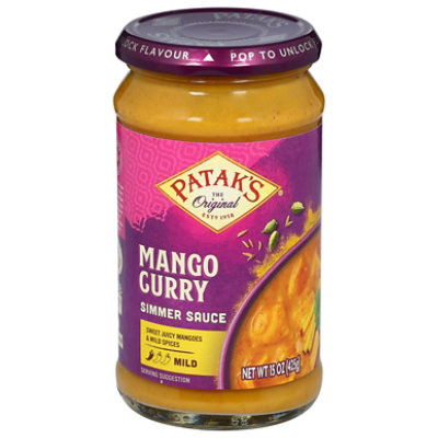 Pataks Mango Chicken Sauce - 15 Oz (Pack of 6) - Image 1