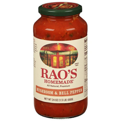 Raos Homemade Sauce Garden Vegetable Jar - 24 Oz (Pack of 12) - Image 1
