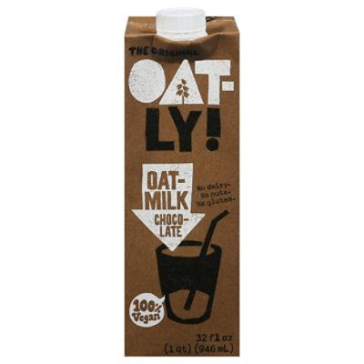 Oatly Chocolate Oatmilk - 32 Fl. Oz. (Pack of 6) - Image 1