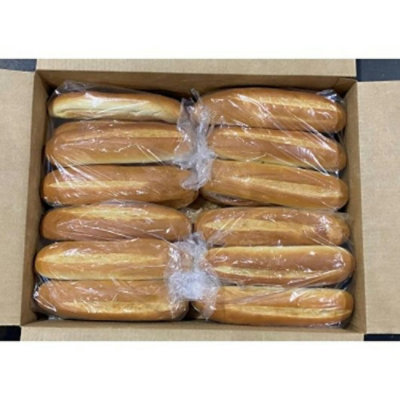 Cusanos Cornmeal Hoagie, 12 inch (Pack of 48) - Image 1