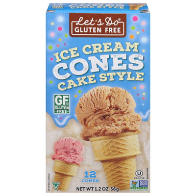 Lets Do Ice Cream Cones Gluten Free 12 Count - 1.2 Oz (Pack of 12) - Image 1