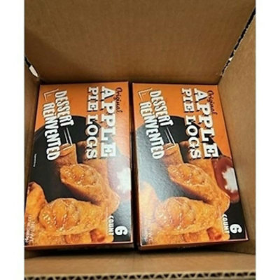 Original Apple Pie Logs Gourmet Apple Pie Log, 6 count (Pack of 12) - Image 2